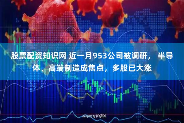 股票配资知识网 近一月953公司被调研， 半导体、高端制造成焦点，多股已大涨