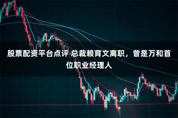 股票配资平台点评 总裁赖育文离职，曾是万和首位职业经理人